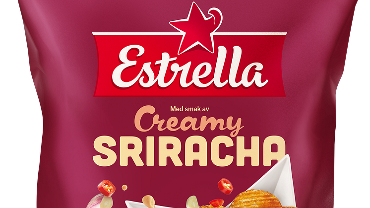 Estrella Creamy Sriracha Chips 275g, 175g