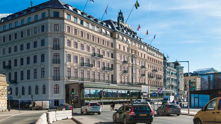 The Grand Hôtel will be renovating its façade in the first quarter of 2018, bringing out the best of the building’s history