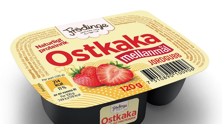 Frödinge lanserar ostkaka som mellanmål