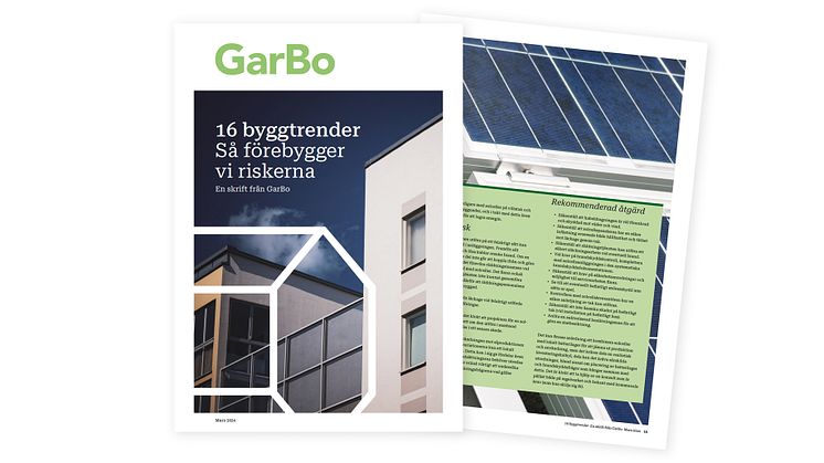 16 byggtrender – Så förebygger vi riskerna