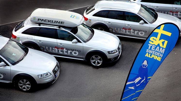 Alpina landslaget kör Audi quattro