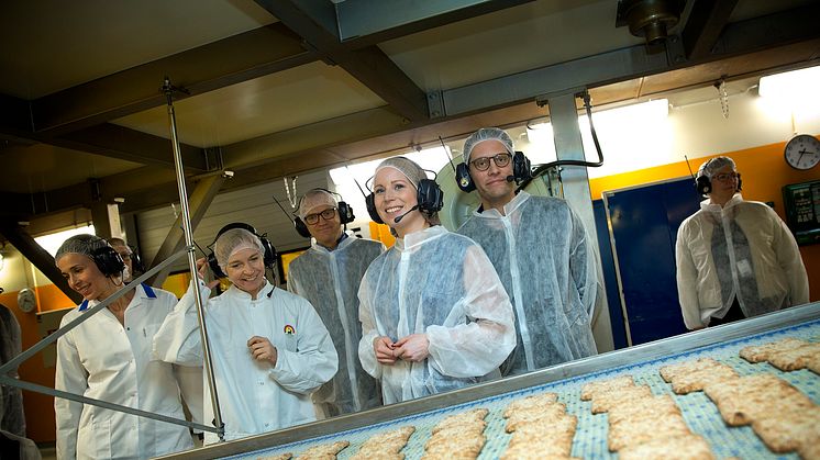 Anna Borgeryd, Karin Bodin, Anders E Johansson, Annie Lööf och Erik Enholm