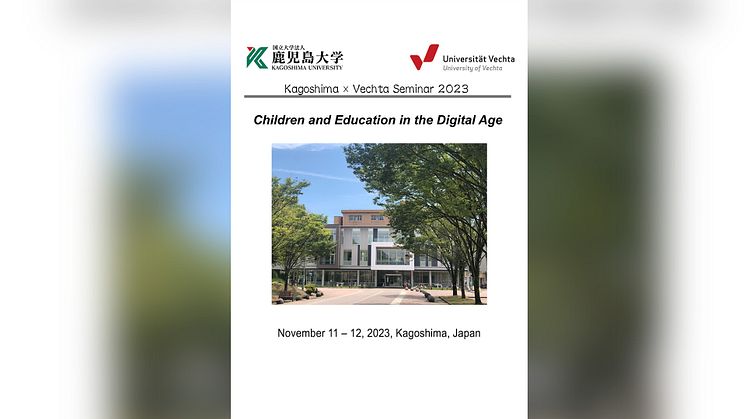 Frei zugängliche internationale Online-Konferenz der Universität Vechta und der Kagoshima University (Japan): „Children and Education in the Digital Age“  