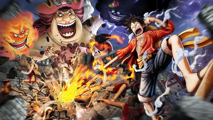 Play as Luffy in his Gear Five form in ONE PIECE: PIRATE WARRIORS 4, The Battle of Onigashima Pack!