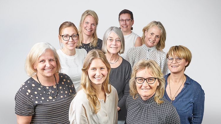 Bild på de personerna som är med i Sölvesborgs souvenirprojekt 2020. Foto: Pär Johansson