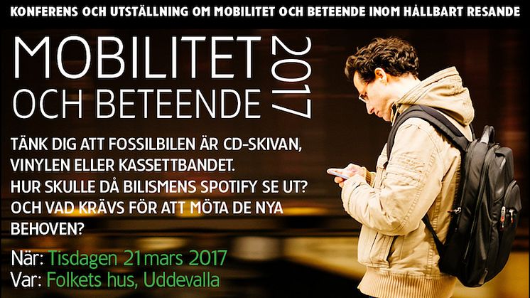 Konferensen Mobilitet och Beteende är unik i sitt slag och är den andra upplagan som i år genomförs i Uddevalla.