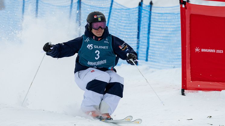 Walter Wallberg på VM i Bakuriani. Foto: FIS