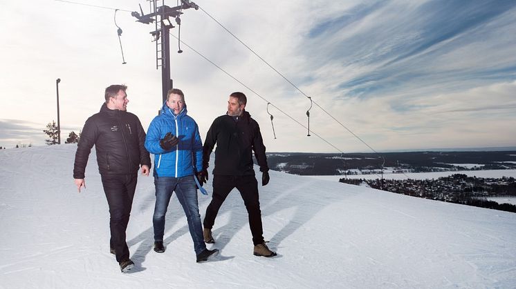 Christer Lundholm, Jens Löfgren och Andreas Marklund. Grundare och delägare i Netgraph.