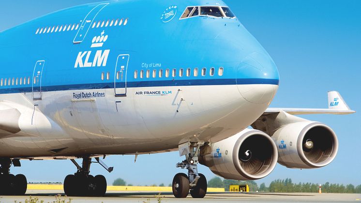 KLM's Boeing 747-400