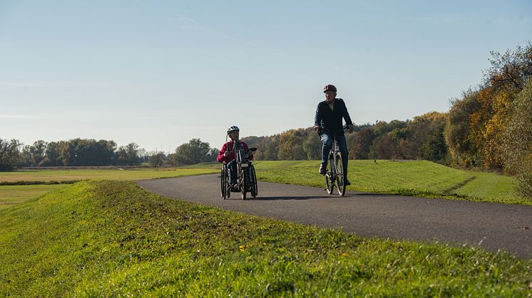 Eine neue Ausflugskarte und ein noch umfassenderes Angebot im Internet informieren ab sofort über barrierefreies Reisen in Brandenburg, wie beispielsweise hier im Nationalpark Unteres Odertal. Foto: TMB-Fotoarchiv/Steffen Lehmann.   