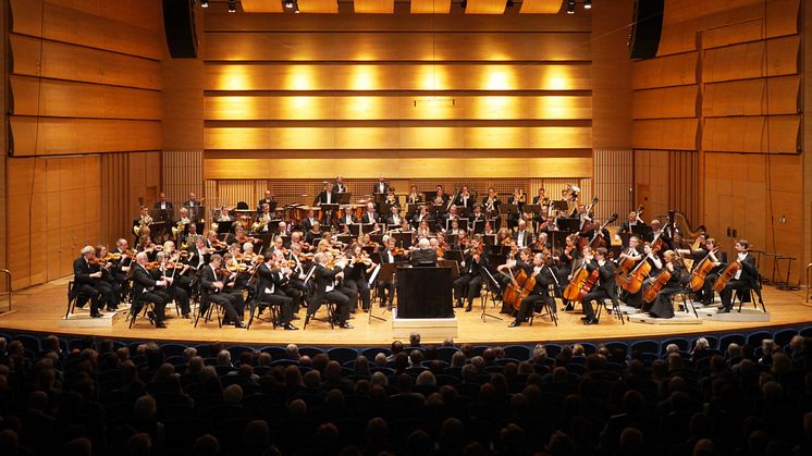 Norrköpings Symfoniorkester i De Geerhallen. Foto SON.
