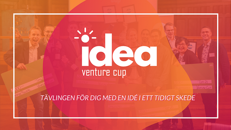 IDEA: Tävlingen för dig med en idé i ett tidigt skede.
