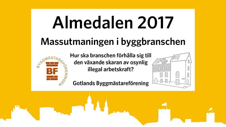 Varmt välkommen att anmäla dig önskar Gotlands Byggmästareförening
