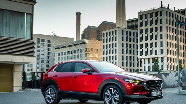 Mazda CX-30 i Soul Red Crystal