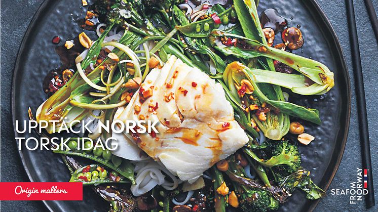 Fristende torskeoppskrifter utgjør en del av kampanjen som skal gjøre den norske torsken enda bedre kjent i Sverige.
