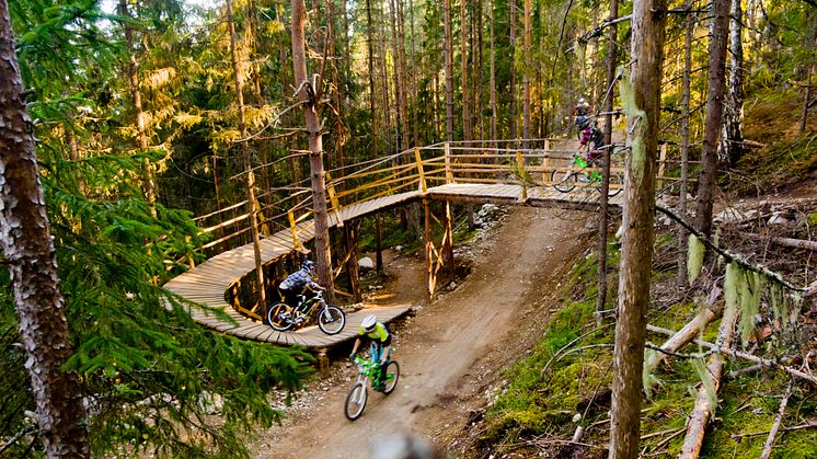 Järvsö Bergscykelpark öppnar för säsongen