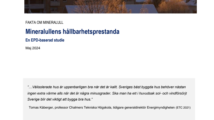 Rapport - Mineralullens hållbarhetsprestanda.pdf