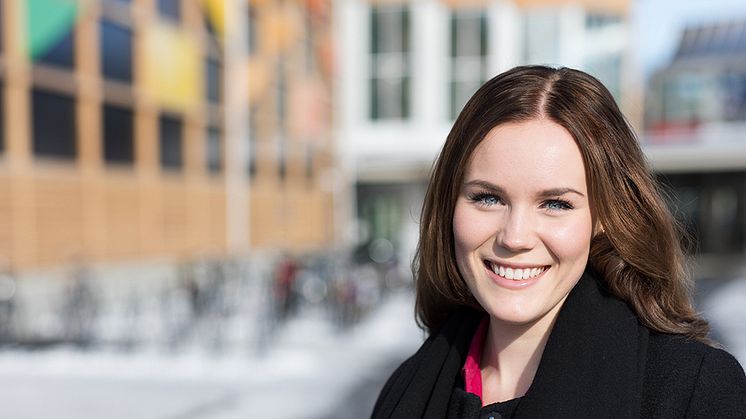 Linda Morin, skolinformatör på Ung Företagsamhet i Skellefteå.