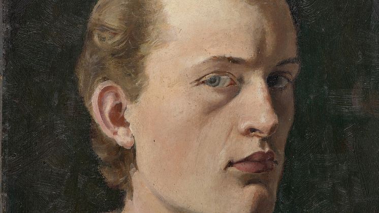 Edvard Munch: Selvportrett / Self-Portrait (1881-1882)