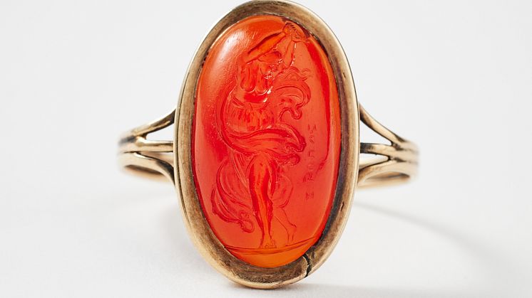 Ring with intaglio, Roman Antique