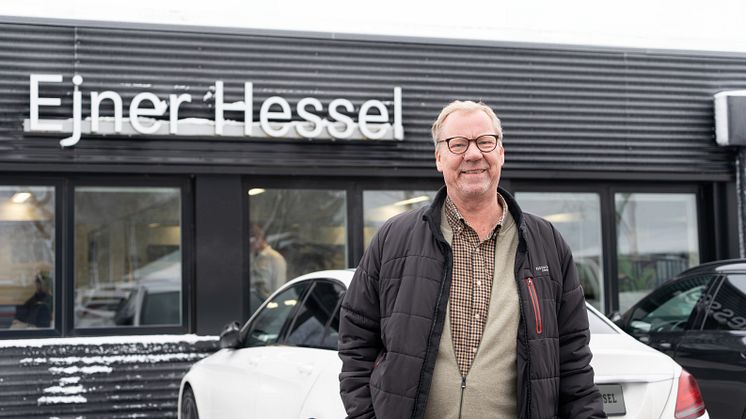 44 år hos Ejner Hessel A/S – Sandy Falkenberg takker af og Ejner Hessel A/S takker ham