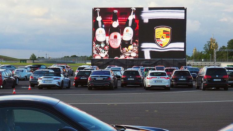 Preview zum Imagefilm im Autokino "Porsche RoadMovies" - Foto: Helge-Heinz Heinker