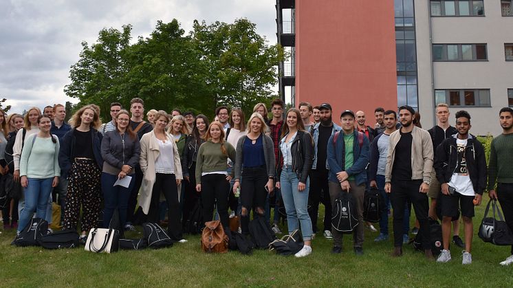 Tekniskt-naturvetenskapligt basår har funnits i 25 år. 90 studenter går läsåret 2017/2018. Foto: Camilla Thulin