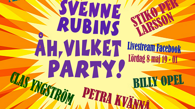 Svenne Rubins - Åh, vilket party 