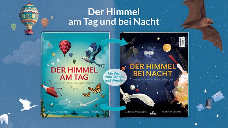 Der Himmel am Tag und in der Nacht - Ein Wendebuch für Kinder ab 8 Jahren