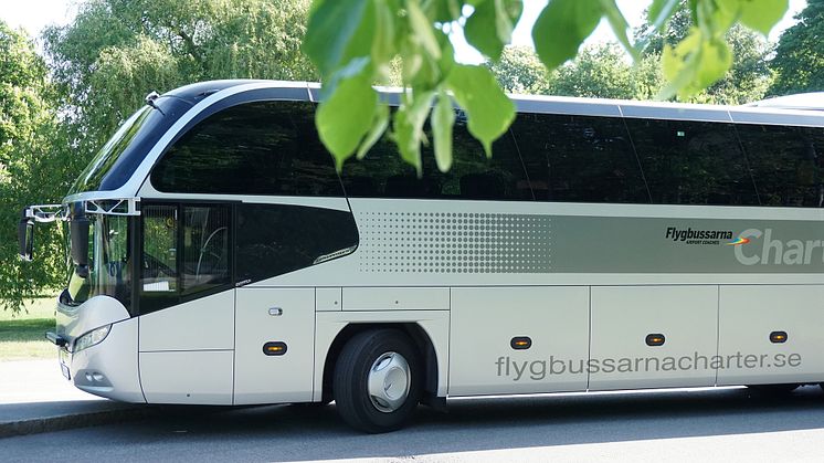 Nu tankar Flygbussarna Charter fossilfritt bränsle i form av HVO.