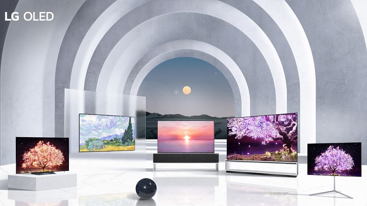 LG styrker sin bransjeledende posisjon innen TV med ny teknologi og flere skjermstørrelser