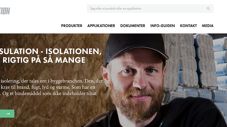 Knauf Insulation lancerer et nyt dansk websted