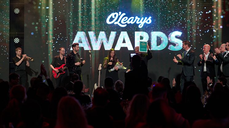 O'Learys Skellefteå var en av de enheter och franchisetagare som igår hyllades.