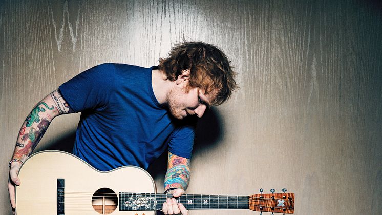 Ed Sheeran stormer den britiske singlelisten med ny single