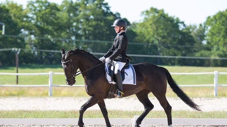 Clara Laurell, en av de uttagna ryttarna.