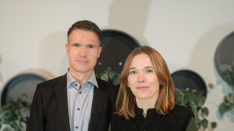 Kristina Altner, Sustainability Manger Hultafors Group and Martin Knobloch, CEO Hultafors Group