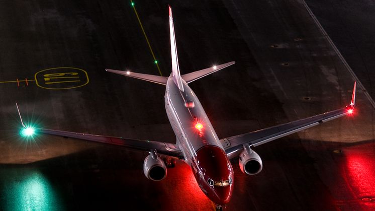 Norwegian LN-DYF at Oslo Airport Gardermoen