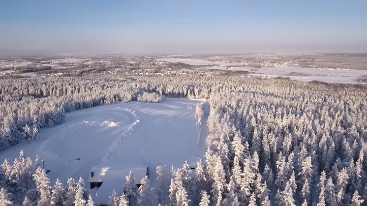 Gruvberget Boden vinter