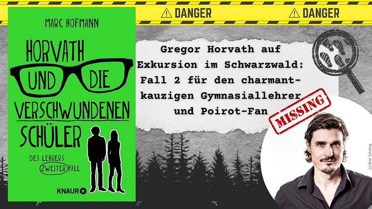 Wenn die Klassenfahrt zur gefährlichen Spurensuche wird: Lehrer und Kabarettist Marc Hofmann lässt Oberstudienrat Gregor Horvath zum zweiten Mal ermitteln