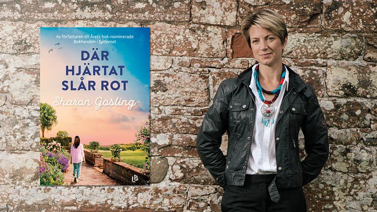 Årets bok-nominerade Sharon Gosling tillbaka med trädgårdsroman