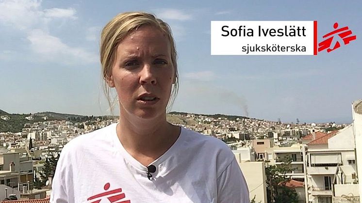 Sofia Iveslätt. Foto: Läkare utan gränser