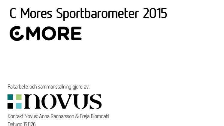 C Mores Sportbarometer 2015
