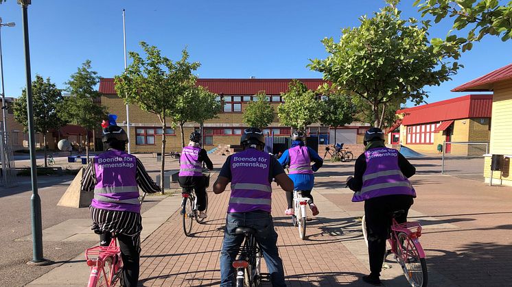 Cykelskola på Värner Rydénskolan, Rosengård