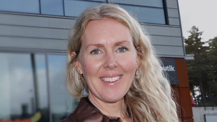 Linda Bohlin Trajkovski är vd för Innovatum Science Park i Trollhättan som sedan några år engagerar sig i bioekonomi och hållbart byggande i trä. Bild: Gösta Löfström