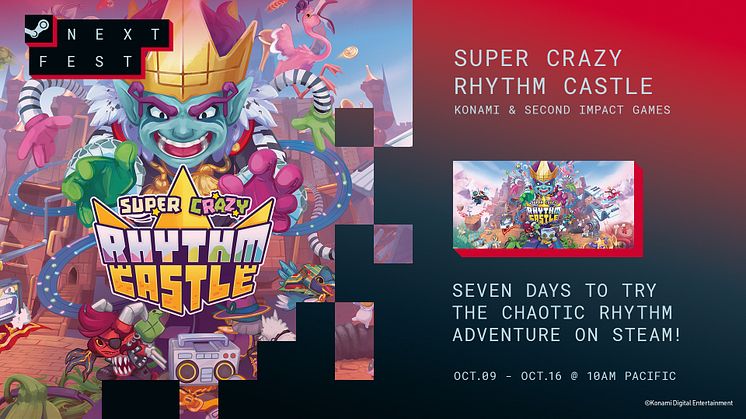 ‘Super Crazy Rhythm Castle’ Demo rocks onto Steam Next Fest today!
