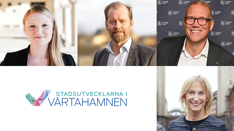 Övre raden, från vänster: Clara Lindblom, Sven Renström, Daniel Broman och Kristina Alvendal
