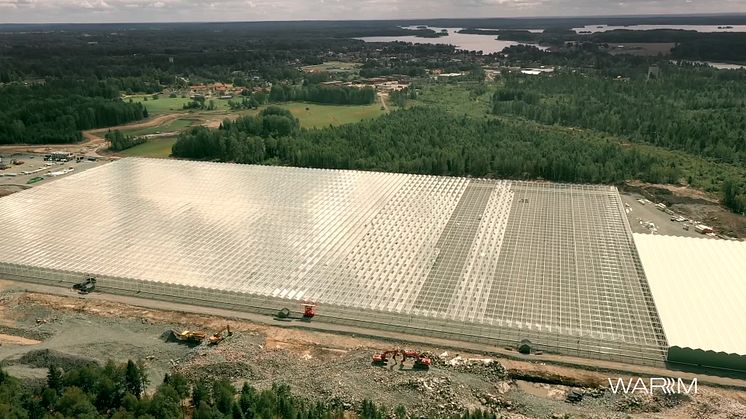 Regenergy Frövi - framtidens cirkulära livsmedelsproduktion växer fram i Sverige