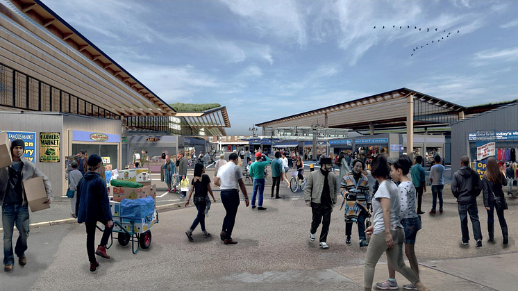 Green light for new flexi-hall on the famous Bury Market