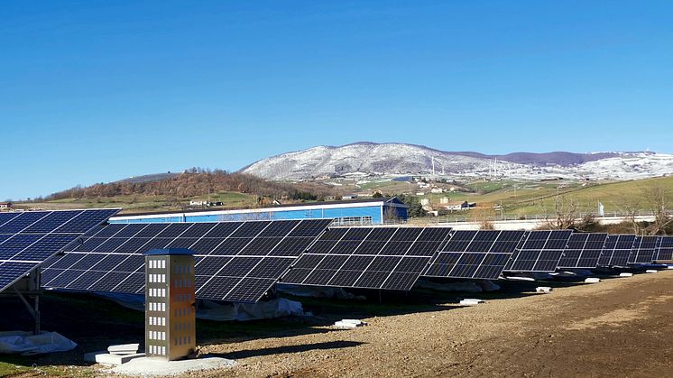 Solar panel system at Tito Scalo