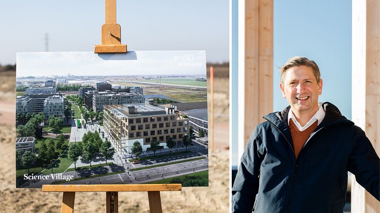 Christian Lindfors, vd på Science Village i Lund, tror att Science Village kan ge större effekter för regionen än vad Öresundsbron har gett.